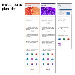 Office 365 Familia 1 Año 6 Usuarios