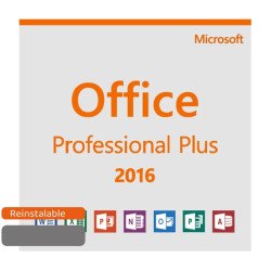 Microsoft Office 2016 Professional Plus (Reinstalable)