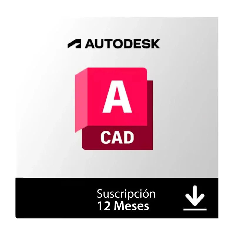 AutoCAD 22 a 25 Windows/Mac 1 año.